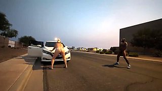 Thick BBW Wife Public Nudity & Outdoor Sex with BBC