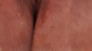 Close up dripping wet pussy