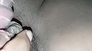 Thick Babe Opens Her Legs Wide so I Cant Fuck Her Tight Pussy