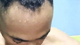 Blacks Only Pre Shoot Shower Time Turned Into Love Making with These Sexy Bi Ebony and Her Man