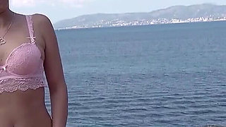 German Scout - Cute Girl Julia Parker Seduce to Casting Fuck at Mallorca Beach