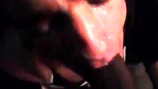 Hungry White Boy Craves Black Cum