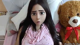 Young Latina Stepdaughter Gets Fucked Hard By Kinky Stepdad While Home Alone
