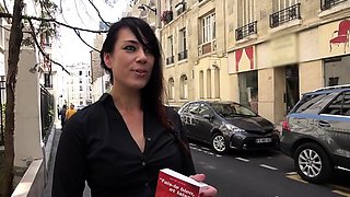 French Bookworm Adeline's Steamy Double Penetration