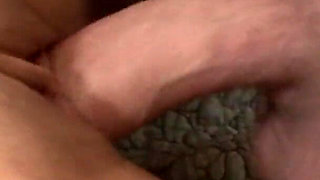 Brunette teenager gets her tight juicy body slammed hard by massive dick in bed