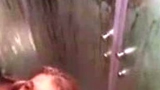 Blonde Babe's Shower Adventure