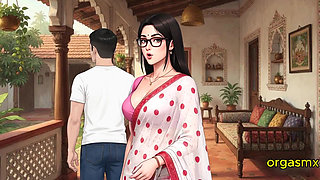 Widow Desi Bhabi Ka Strong Vatija - Kamini Bhabi MILF