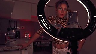 TikTok Stepsister Loves Deep Throat Blowjob & Big Ass Doggystyle - Amateur Latina Teen