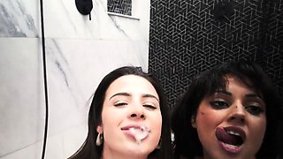 Hardcore Deep throat Facial Blowjob Brunette HD Movies