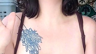 Boob play and asmr (I love you, I'm glad you're home)