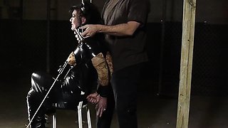 gentle fetish anal actions with latex and bdsm
