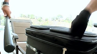 Matured Tanned Slut Gets All Her Wet Holes Fucked Hard in a Creampie Gangbang