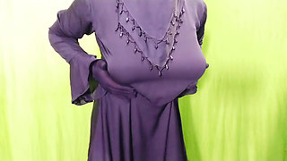 Indian beautiful hijabi muslim couple thirsty for fuck