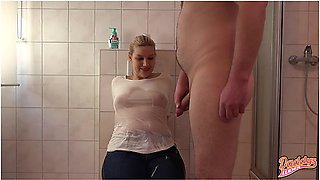 Daddys Luder In Cfnm - Cums And Pisses Naked On My Clothes