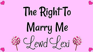 The Right to Marry Me Audio