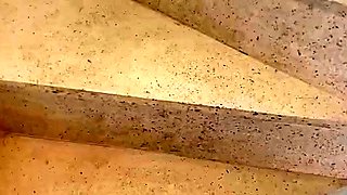 POV face close up cumshot