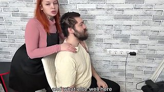 Deylamoons Big-Tits Cowgirl Ride Compensates for Bad Haircut