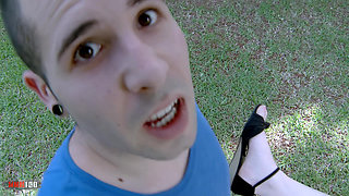 Lily Francesca Kevin White Fucks Outdoors with Lily Francesca a Young French Student