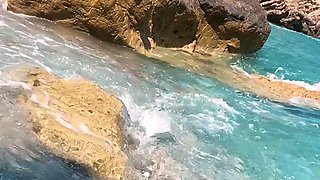 Real naked amateurs outdoor beach play