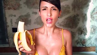 Asmr Milk & Banana