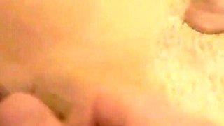 Just a Mom Bod Getting Caught Playing, Sucks Hard and a Creampie