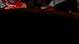 Red Demon Girl Out on a Hunt