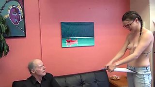 Audrey Elizabeth Blowjob and Handjob Compilation - Teen Sucks and Jerks Cock in HD