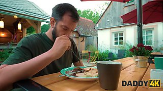 DADDY4K. BF s Daddy served her rough fuck ft. Denis Marti  Lunita Galactica: Blowjob, Doggy  Cowgirl Porn