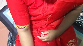 Desi Wife Cheats with Boss - Hot Blowjob in Village Homemade HD