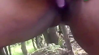 Fucking My Pussy Outdoors Moaning Squirting Orgasms