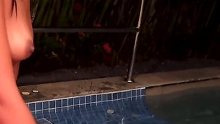 Asian Pinay Fucked in the Pool