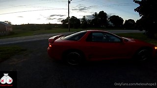 Great Big Boobs On Masturbating Redhead