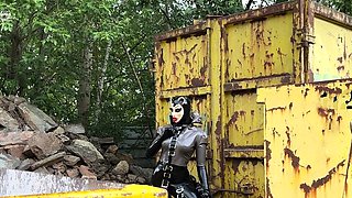 Beautiful fetish anus actions with latex and bdsm