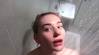 Cute teen anne solo anal masturbation