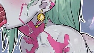 Cyberpunk Girls & Wild Goblins - Hot Encounter in Neon City