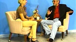 Two old mans fuck young blonde teen