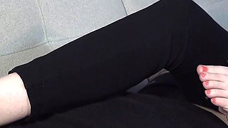 Bella's Footjob and Handjob in Worn White Socks - (dreamgirls in Socks)