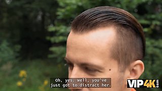 Mackenzie Page seduces her British MILF friend Sam Bourne & her big tits bounce as she takes her revenge