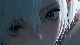 Under Pit-lane Lights, She Bends to the Night-his Grip Sets the Only Lap That Matters.