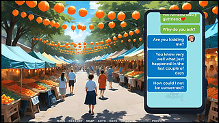 My New Girlfriend [ Taboo Hentai Game ] Ep.22 GF Walking Around Like a Pet!