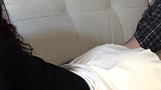 Cruella's Cuckold Footjob - (dreamgirls in Socks)