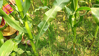 Outdoor my Hot Young Bhabhi and me