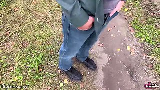 Social Experiment XXX: Random Guy Licks My Pussy Outdoors