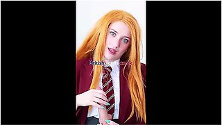 Victoria Greene Gives Joi In Her Uniform