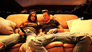 Hot amateur brunette pussy ass toying 01