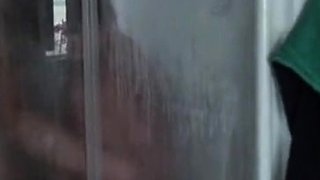 Redhead BBW Teen's Hot Shower