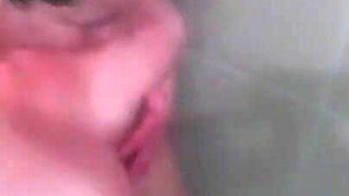 Lara Observed While Showering