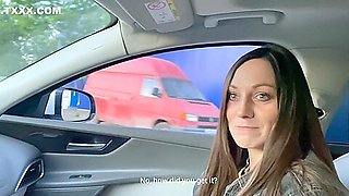 Russian Blogger Got Slut To Have A Blowjob In The Car. With Conversations. Your-porn