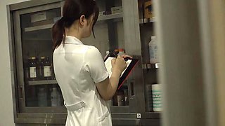 Nurse got rich calpis from teacher: Blowjob, Big Ass  Japanese Porn
