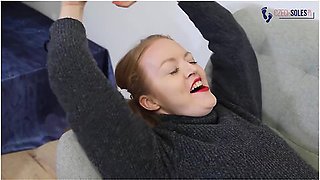 Sexy Goddess In Gingers Hurting, Smelly And Sweaty Big Feet (pov Feet, Foot Goddess, Sexy Soles, Stinky Fee, Toes)